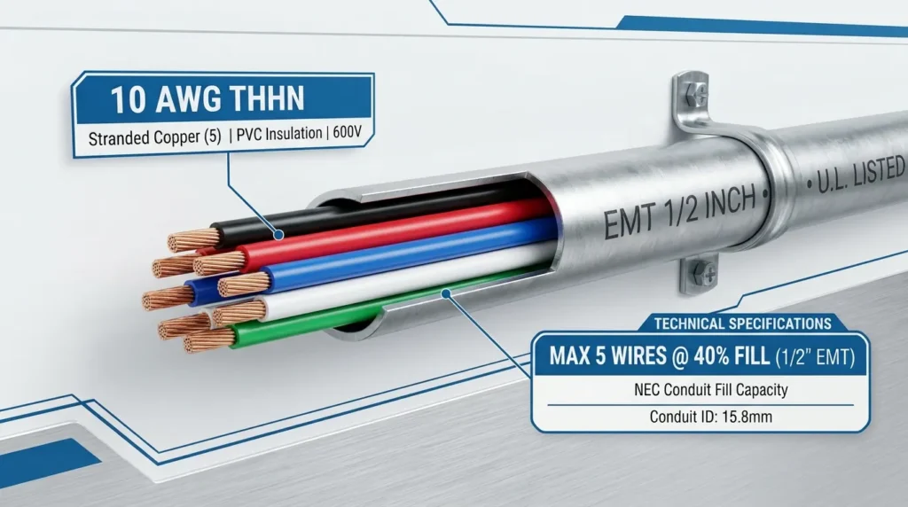 10 awg in emt