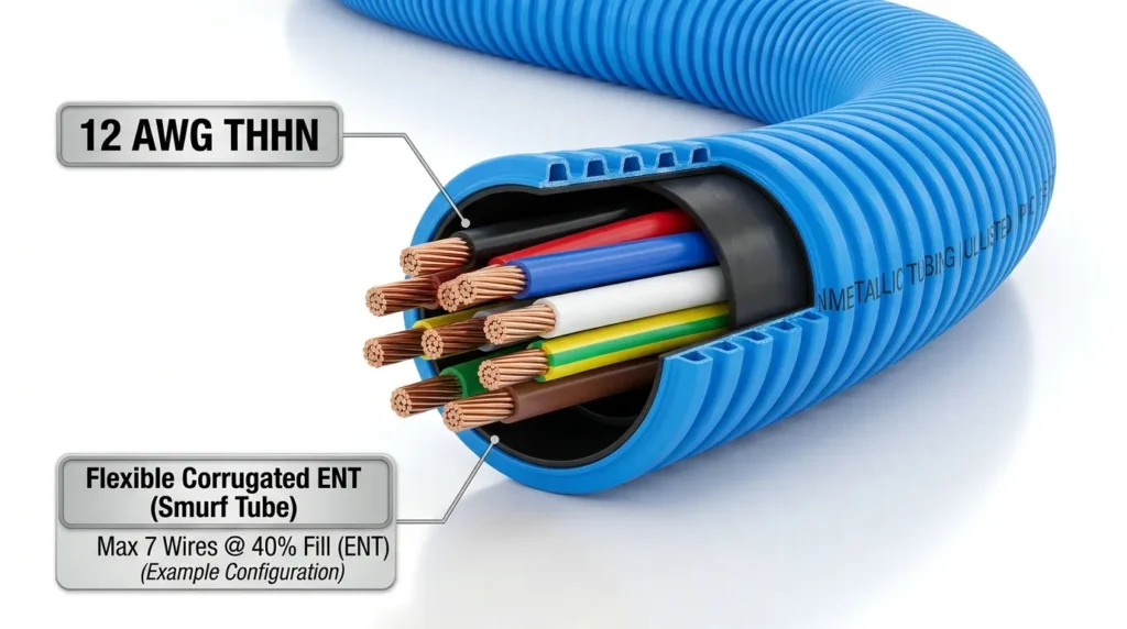 12 awg in ent conduit