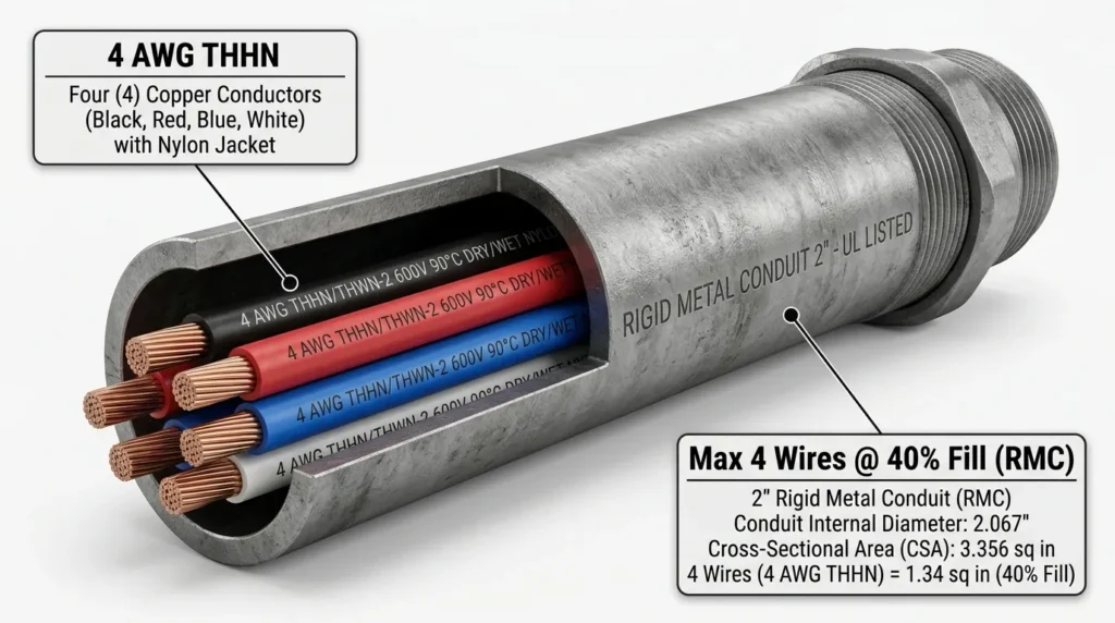 4 awg in rmc